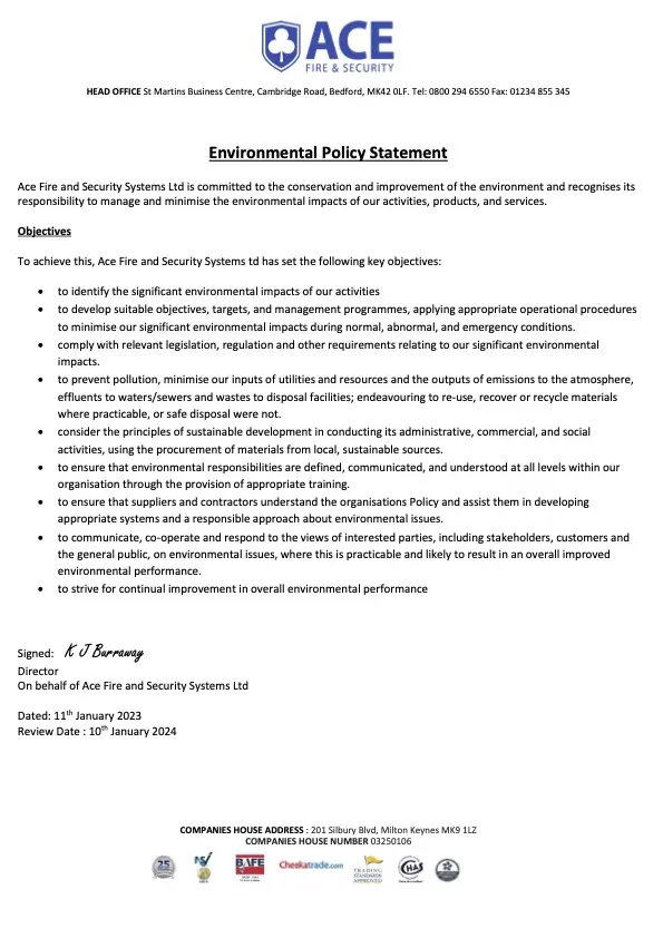 Environmental Policy Statement 2023